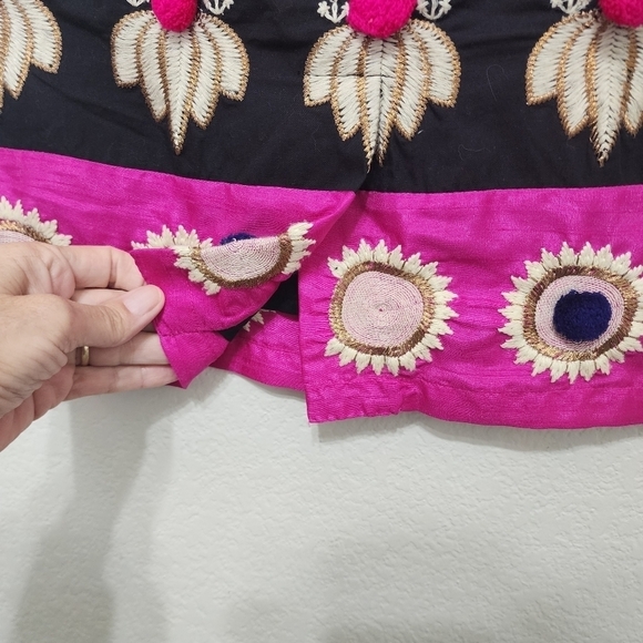 Anthropologie Leifsdottir A-line Boho Skirt Size 0 - Picture 9 of 13